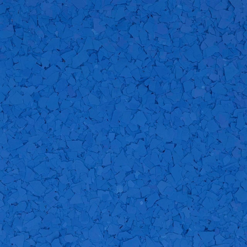 Epoxy FX Epoxy Flakes 1/4" (1 Pound - Solid Colors) - Epoxy Floor Flakes/Garage Floor Flakes for Decorative Floors and Crafts (6604 Primary Blue - Solid) - Image 1
